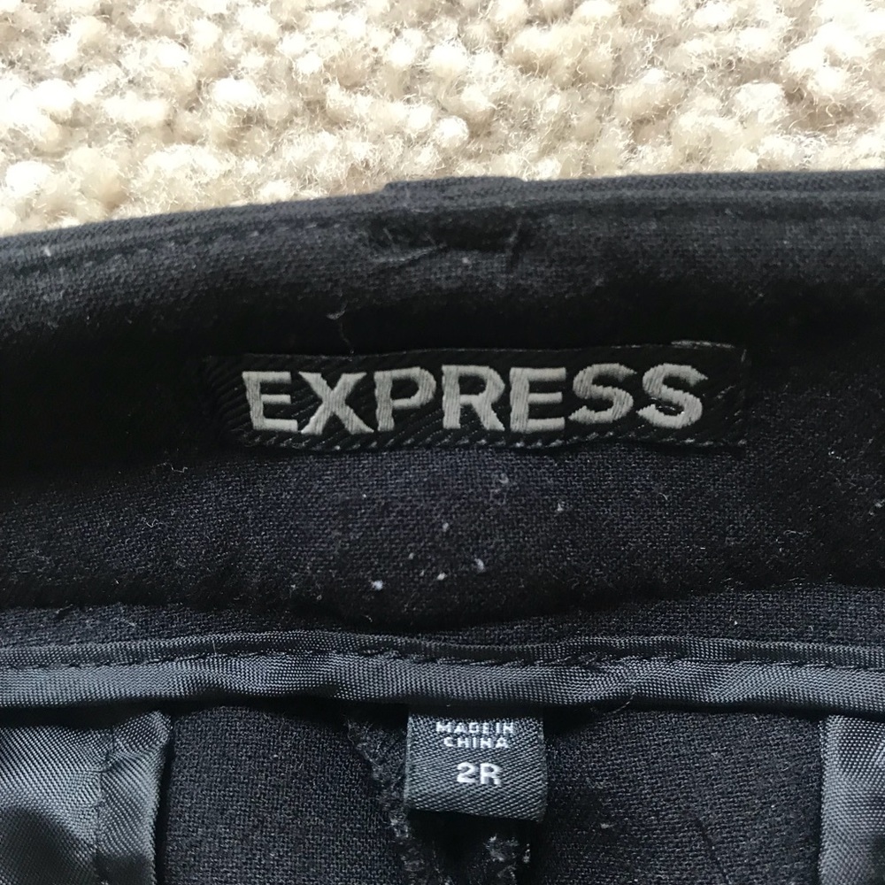 Express boot cut dress pants size 2R
